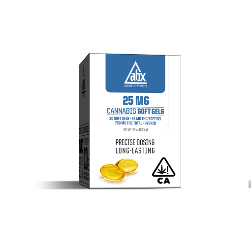 25mg THC Soft Gels